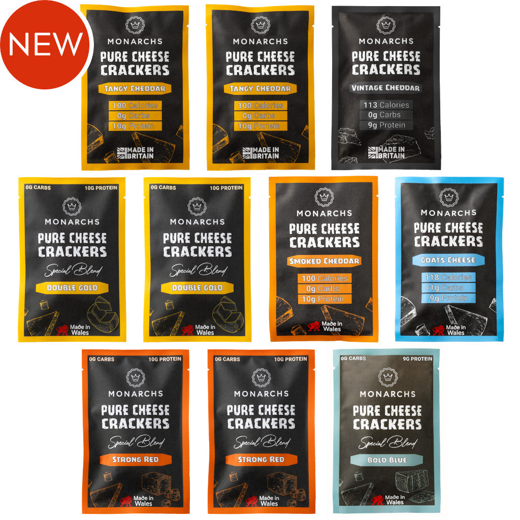 Cheese Crackers Mixed Taster Bundle - (10 Pack)