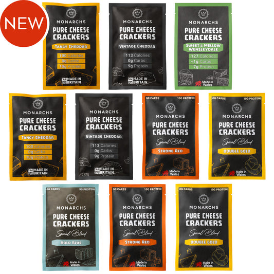 Cheese Crackers Mixed Taster Bundle - (10 Pack)