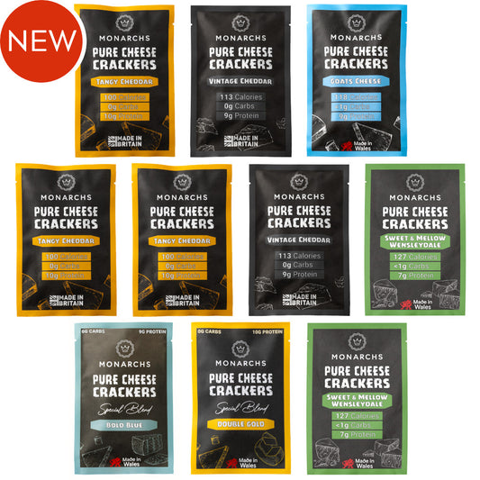 Cheese Crackers Mixed Taster Bundle - (10 Pack)