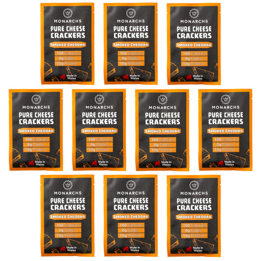 Smoked Cheddar Cheese Crackers - (10 Pack)